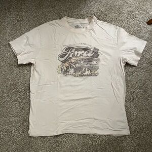 Abercrombie & Fitch Beige Ford Graphic Tee